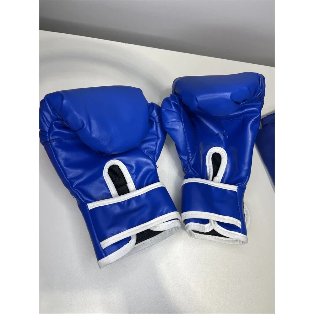 Rocky Balboa Boxer Costume Cosplay Kids Medium Shorts Robe Gloves Movie Boxing